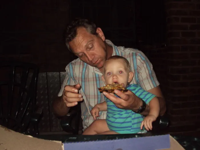 Baby's First Pizza!