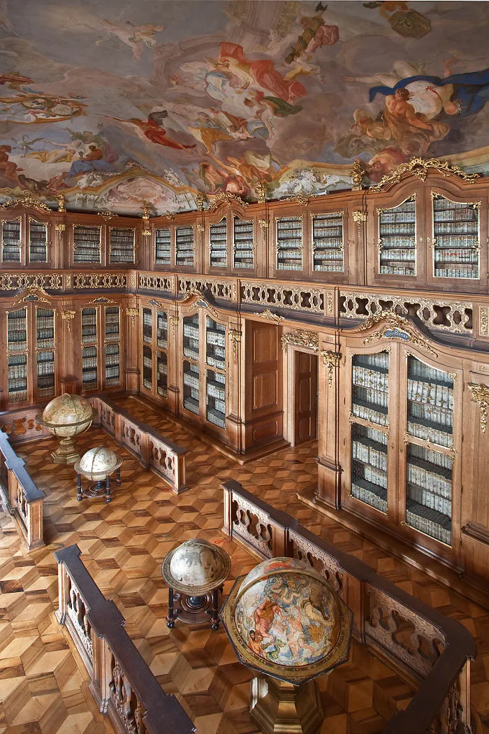 Archiepiscopal Library Kromeriz, Czech Republic