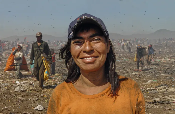 Reina Isabel From La Chureca A 31 Years Old Scavenger With Tuberculosis."