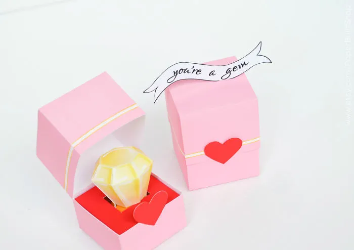 Paper Diamond Ring