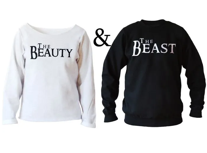 The Beauty &amp; The Beast Sweatshirts