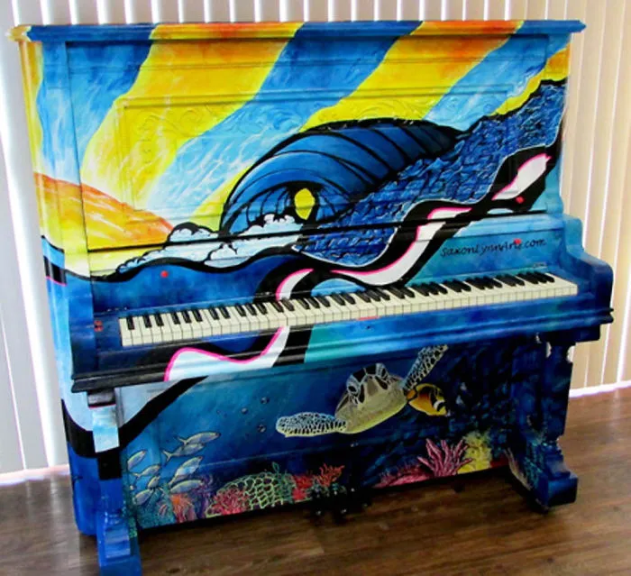 Under The Keys - By Saxonlynn Arts --- Mansfield Texas