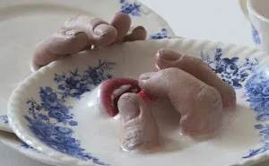 I Bring Ceramics To Life By Adding Fingers And Mouths To Them