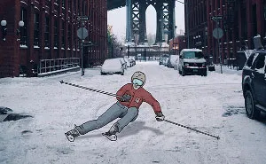 Czech Animator Adds Her Witty Illustrations To Photos Of New York 