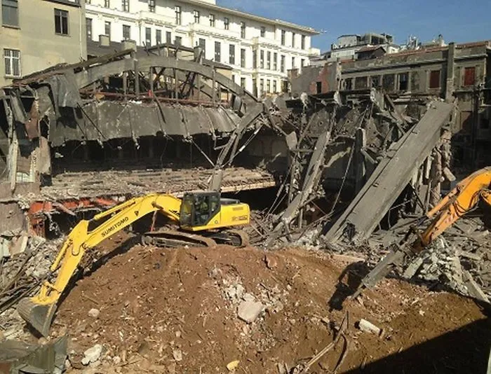 Ruins Of The One Of The Most Beautiful Theatre In İstanbul