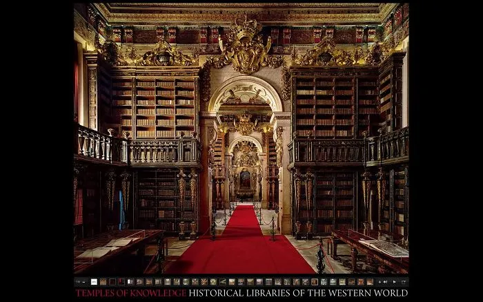 Biblioteca Universidade De Coimbra, Portugal