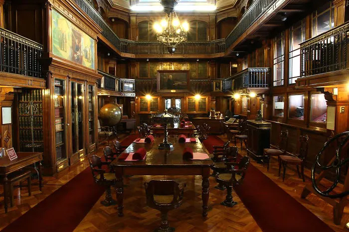 National Library Of Chile, Santiago, Chile