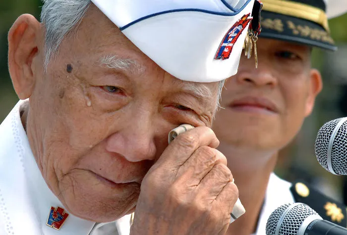 Bataan Death March Survivor  Relives A Moment In Time.
