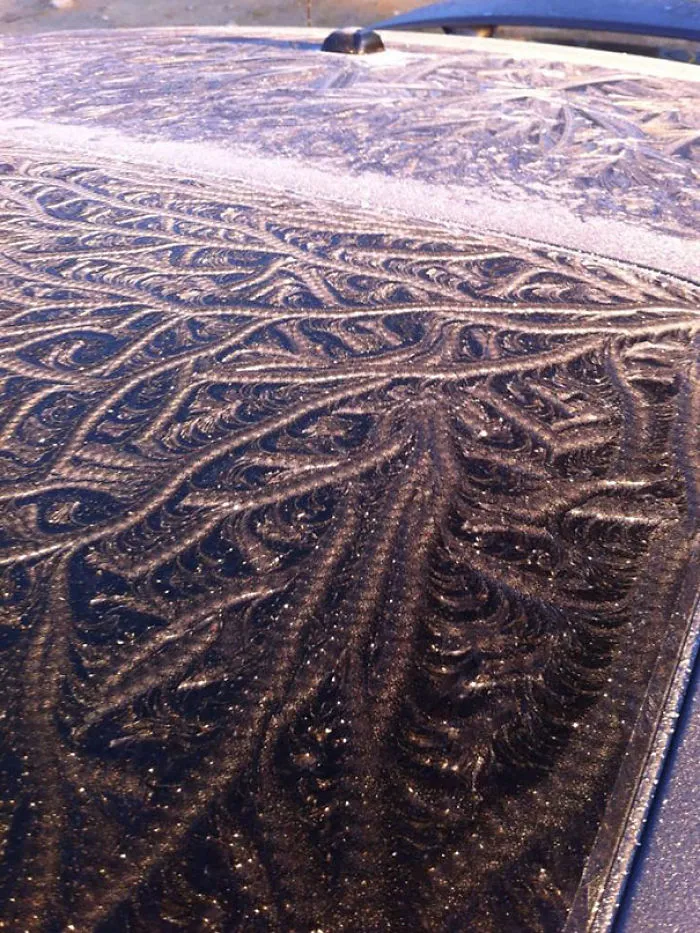My Car Was Vandalized ... By Ice Fairies