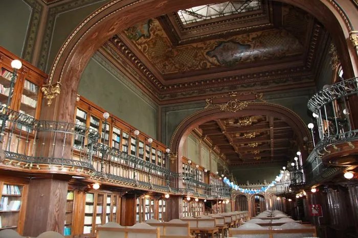 Alexandru Ioan Cuza University Library, Iasi, Romania.