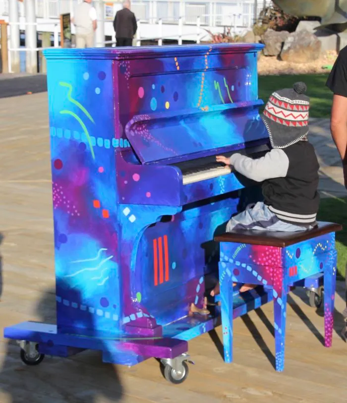 Paihia Piano, Bay Of Islands, Nz.