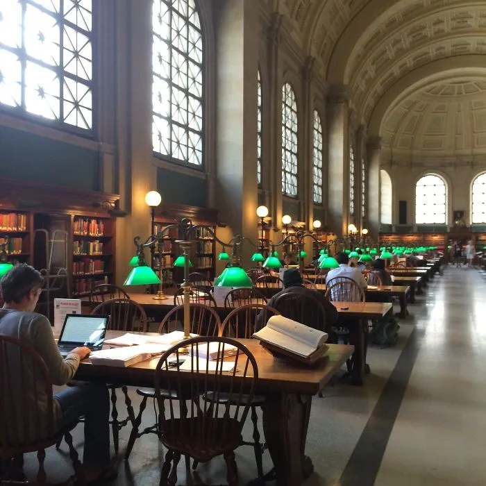 The Boston Public Library