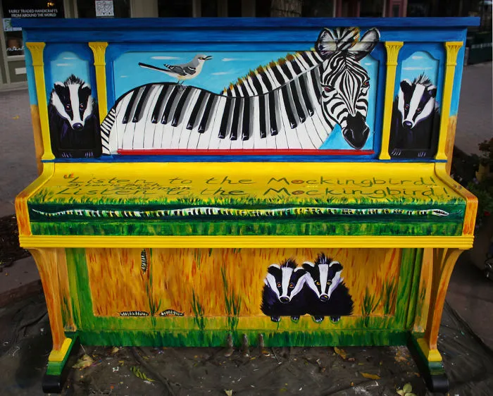 Fort Collins, Colorado 2013, "listen To The Mockingbird" By Laurie Beth Zuckerman