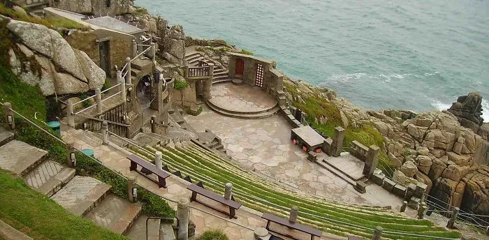 Minack Theatre, Cornwall, Uk
