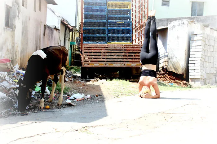 Yoga In The Most Random Places