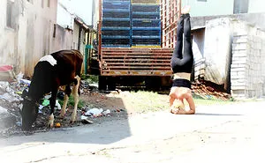 Yoga In The Most Random Places