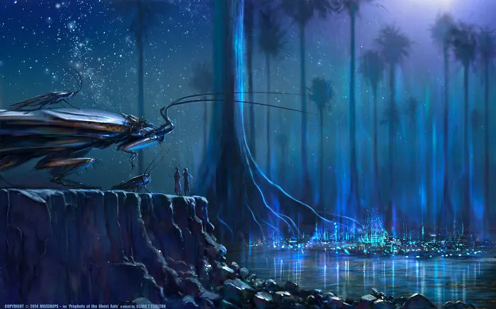 A Future Where Humans Have Evolved To The Size Of Insects And Intertwine With Their World