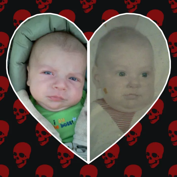 Father & Son @ A Few Months Old