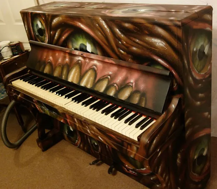 Scabbage Outdoor Piano For Ventnor Fringe Festival 2013