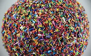 This Interactive Sculpture Is Made From 6,000 Guatemalan Worry Dolls And Contains Real Worries.