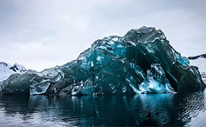 I Was Lucky To Capture A Rare Flipped Iceberg In Antarctica