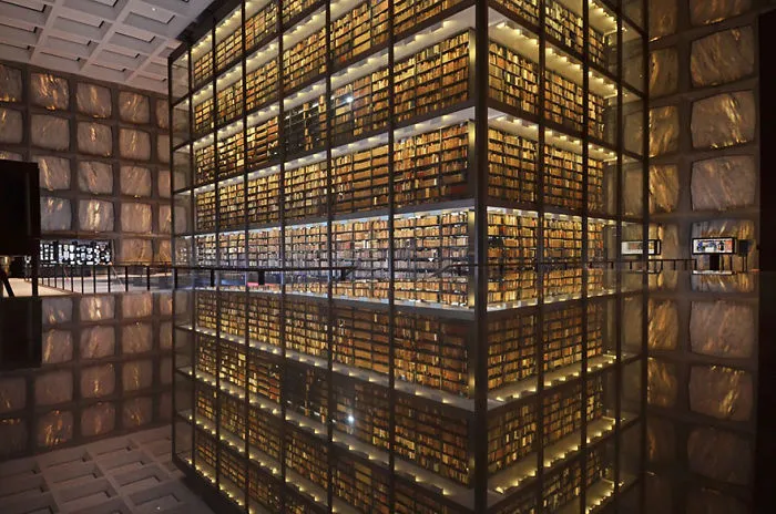 Beinecke Rare Book &amp; Manuscript Library, Yale University, Connecticut, Usa