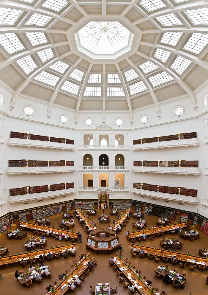 State Library Of Victoria, Australia
