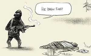 The Pen Is Mightier Than The Sword: 28 Cartoonists Pay Tribute To The Victims Of The Charlie Hebdo Shooting