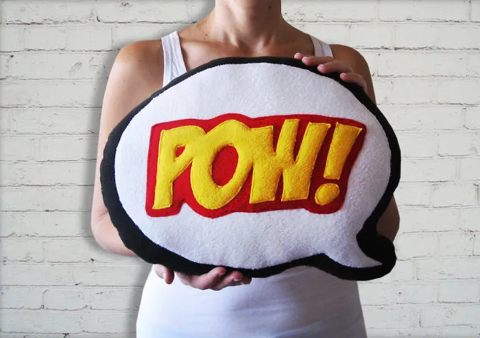 Comic Bubble Pillows