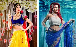 I Reimagined 9 Disney Princesses As Indian Brides