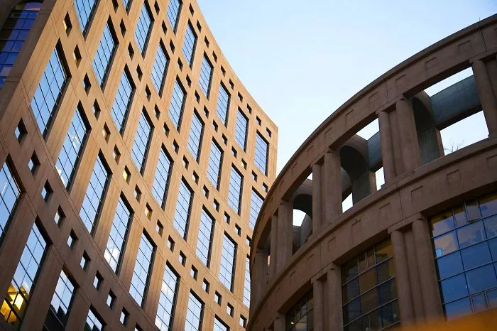 Vancouver Central Library, Vancouver , Canada, Has Nine-stories And Resembles  The Colosseum
