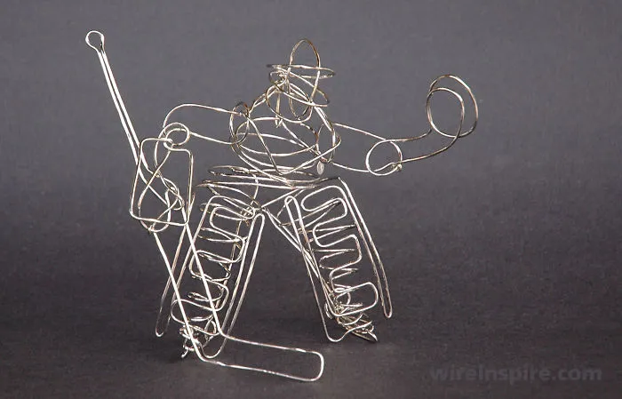 Goaltender By Angela Hook