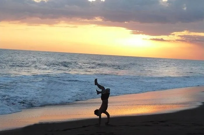 Black Sand Beaches Of Monterrico, Guatemala