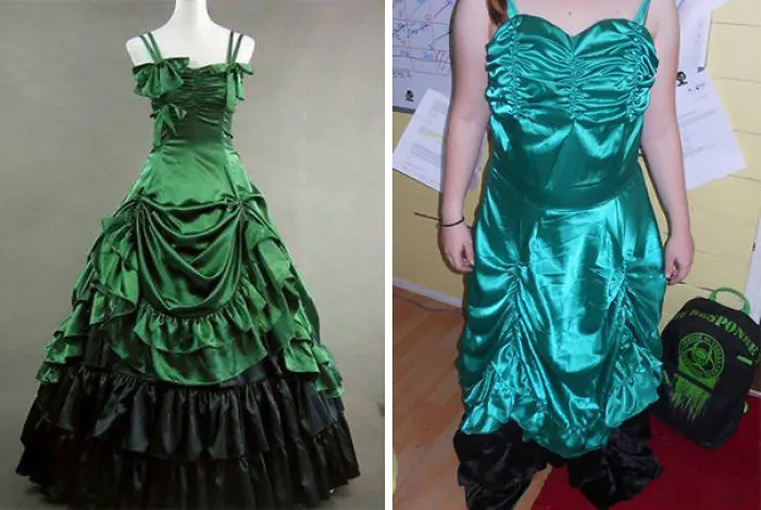 Ads Versus Reality: 32 Disappointing Wedding Dresses