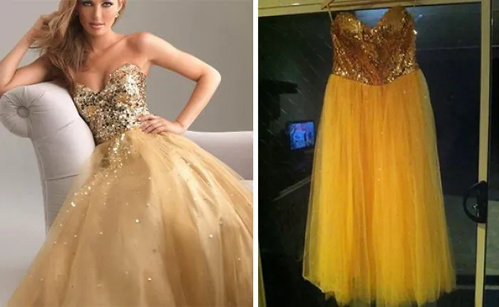 Ads Versus Reality: 32 Disappointing Wedding Dresses