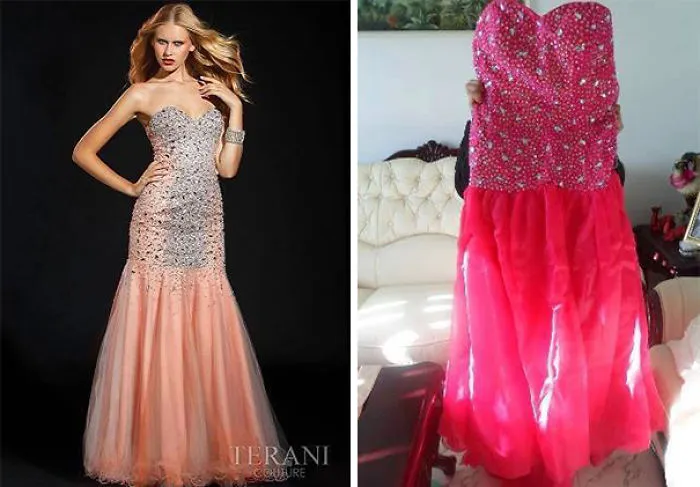 Ads Versus Reality: 32 Disappointing Wedding Dresses