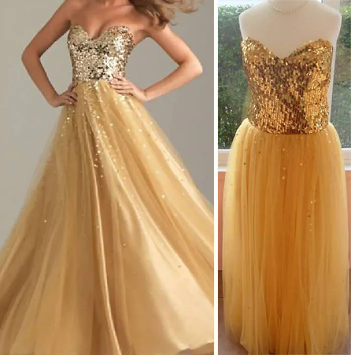 Ads Versus Reality: 32 Disappointing Wedding Dresses