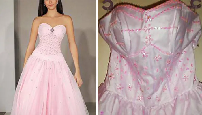 Ads Versus Reality: 32 Disappointing Wedding Dresses