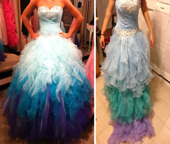 Ads Versus Reality: 32 Disappointing Wedding Dresses
