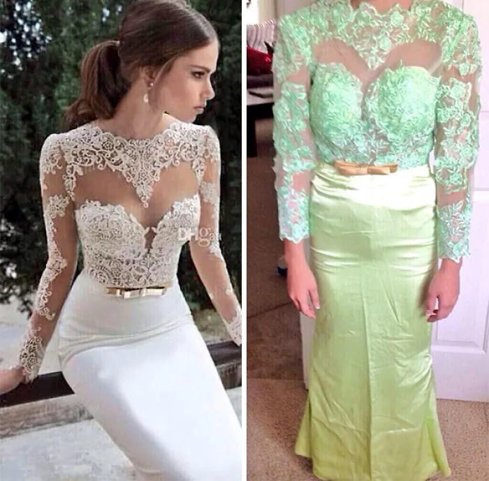 Ads Versus Reality: 32 Disappointing Wedding Dresses