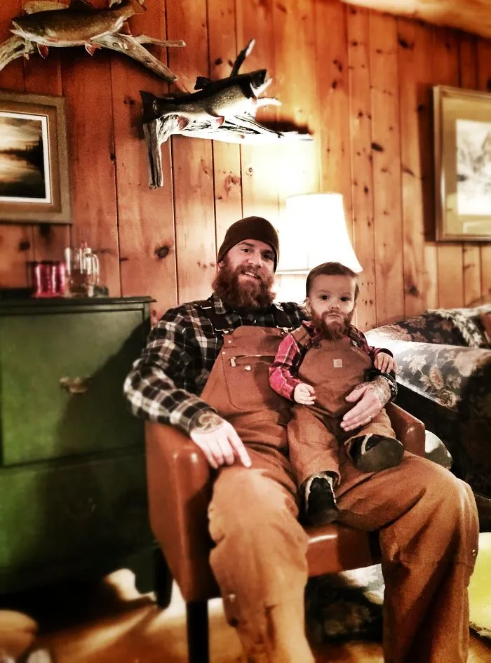 Cabin Life With My Beardsey Boy!