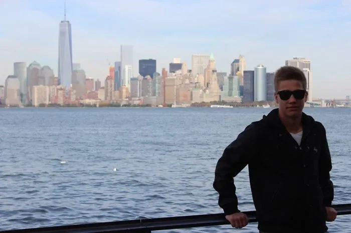 A 15-year-old Finnish Boy On Vacation In New York City.