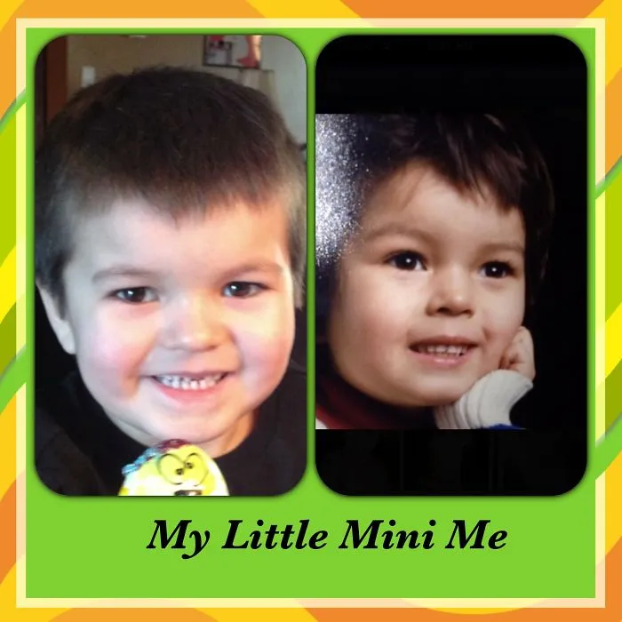 Son(right)& Mother(left).twinning