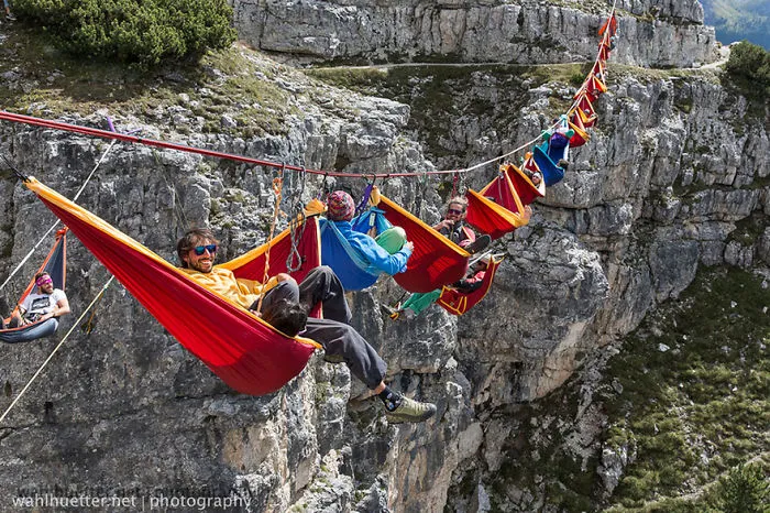 The International Highline Meeting Festival, Monte Piana (Italy)