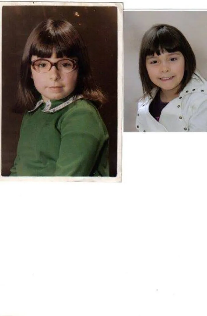 Moi à Gauche Et Ma Fille à Droite