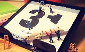 Agency Life Told In Miniature Figures