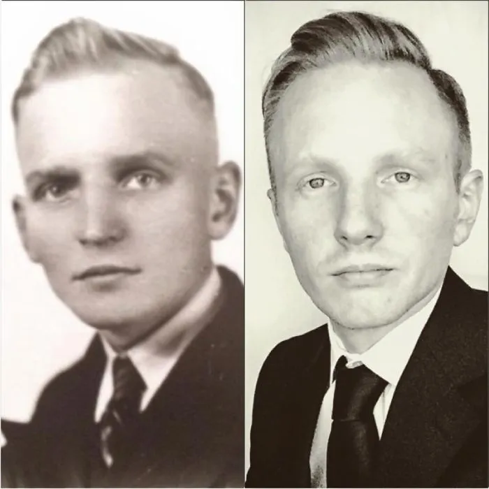 Grandpa And Me, 1943 And 2015