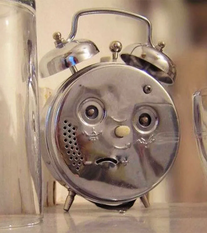 This Alarm Clock Is So Confused
