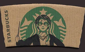 This Instagrammer Turns Starbucks Coffee Sleeves Into Art