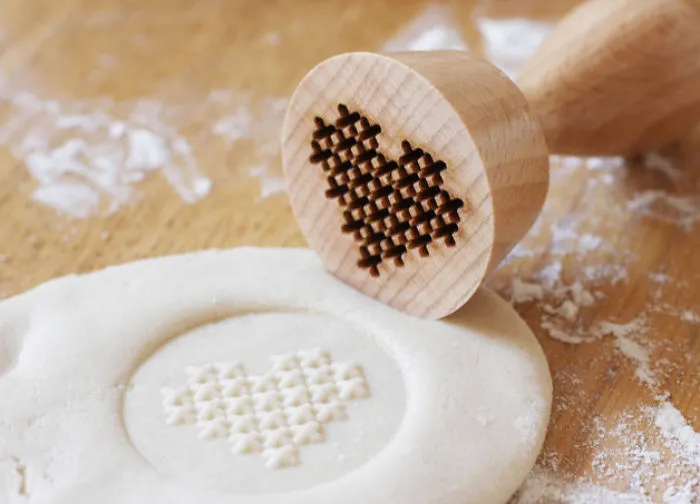 Engraved Cookie Stamp